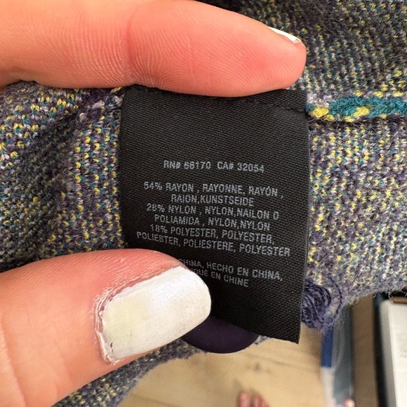 LIKE NEW- ANTHROPOLOGIE - MOTH- Printed Chenille Jacket - Picture 5 of 7